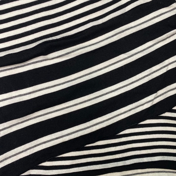 NWT Anthropologie Bailey B/W Striped Bodycon Dress - Picture 4 of 8